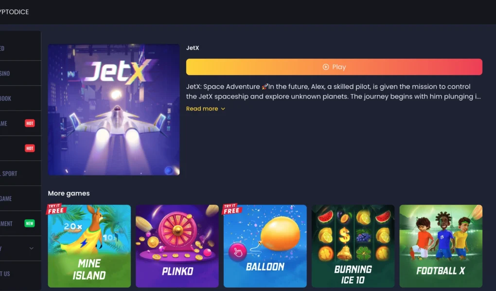 A stylized digital illustration of a rocket launching over a crypto crash multiplier graph, with a bold x100 multiplier indicator