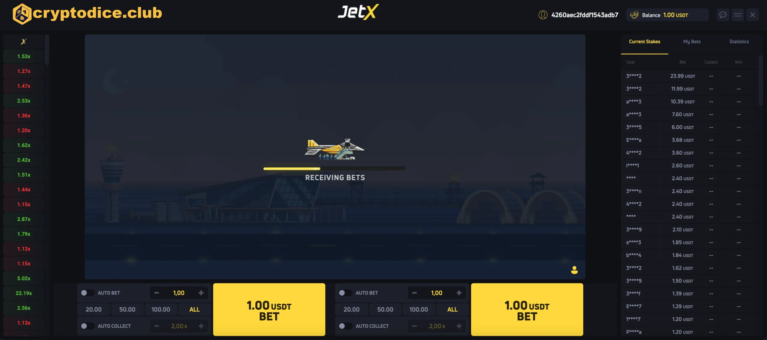 Make money with crash game casino