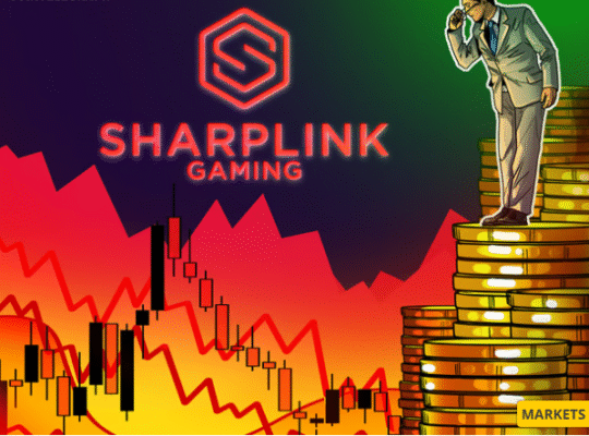 Sharplink Stock Falls 73% Ahead of $1B Ethereum Strategy